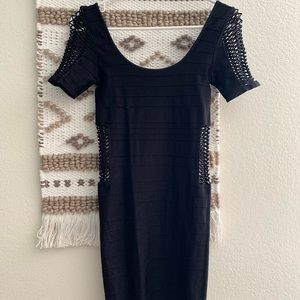 BEBE:: black dress